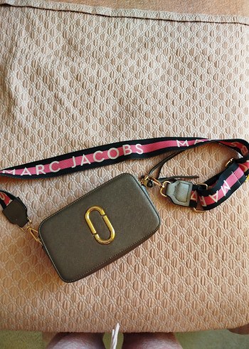 Marc Jacobs Vizon Suni Deri Kadın Çapraz Çanta