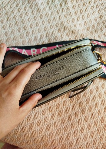 Marc Jacobs Marc Jacobs Vizon Suni Deri Kadın Çapraz Çanta