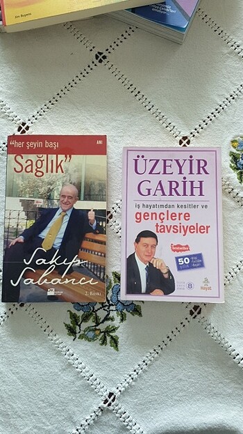 Sakip Sabancı Ve Üzeyir Garih den Tavsiyeler 2 Kitap Birarada 
