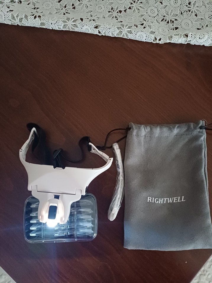 Rightwell gozluklu ledli buyutec - Görsel 2