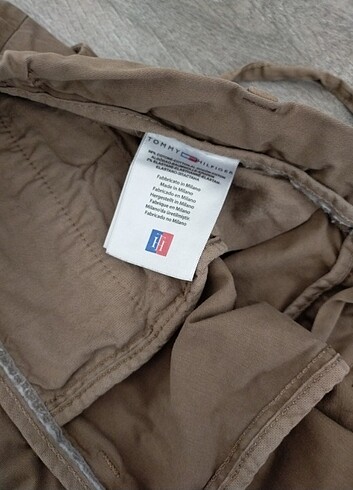 36 Beden camel Renk Tommy Hilfiger erkek pantolon 