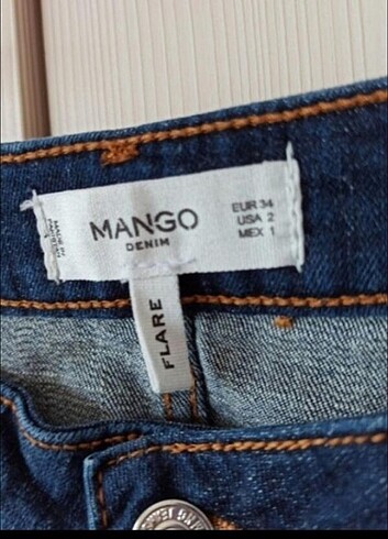 Mango Mango flare jean