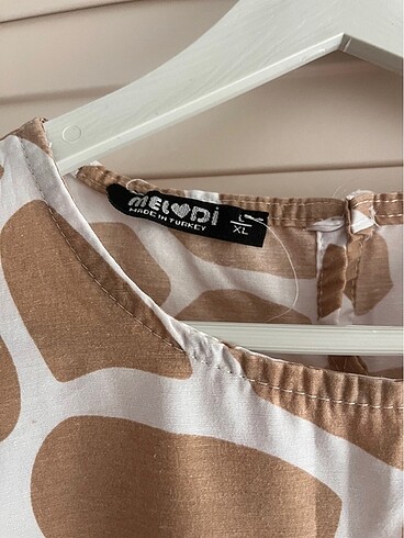 xl Beden camel Renk Elbise