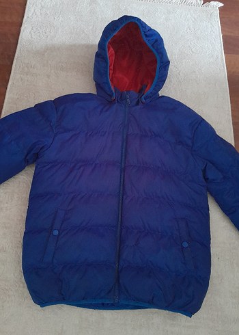 HUMMEL Erkek Çocuk Mavi Kapüşonlu Mont - Görsel 7