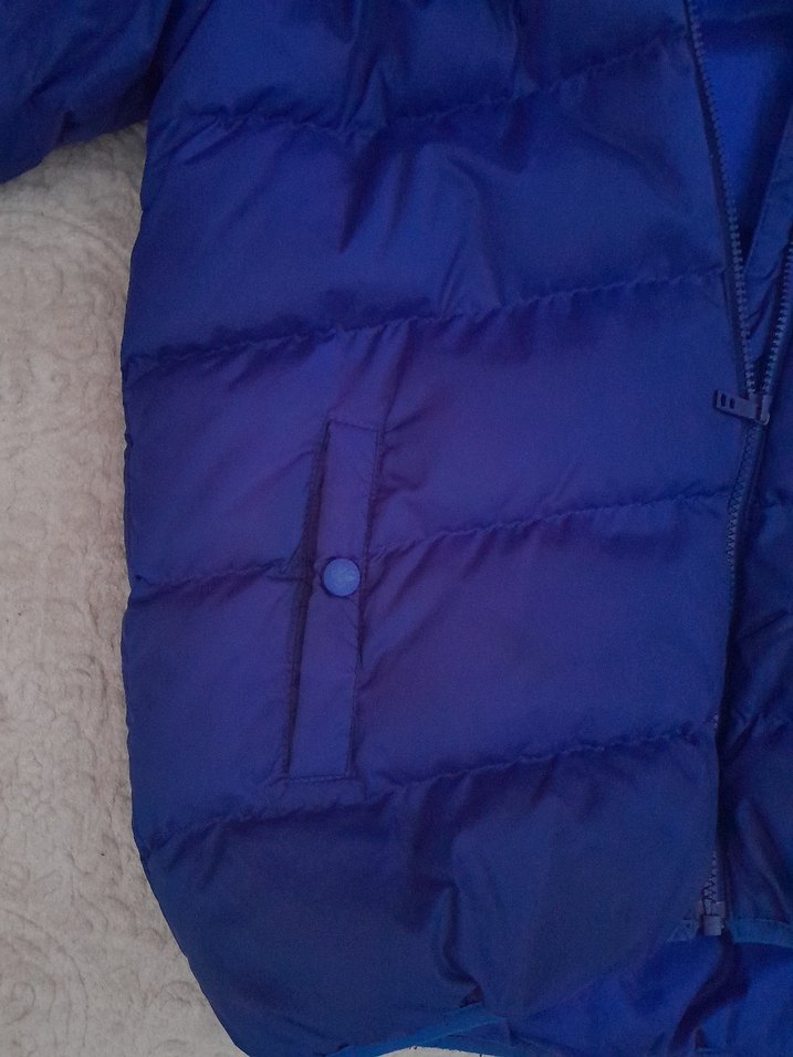 HUMMEL Erkek Çocuk Mavi Kapüşonlu Mont - Görsel 5