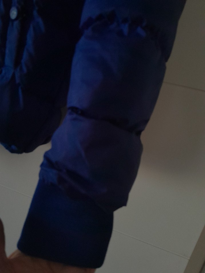 HUMMEL Erkek Çocuk Mavi Kapüşonlu Mont - Görsel 4