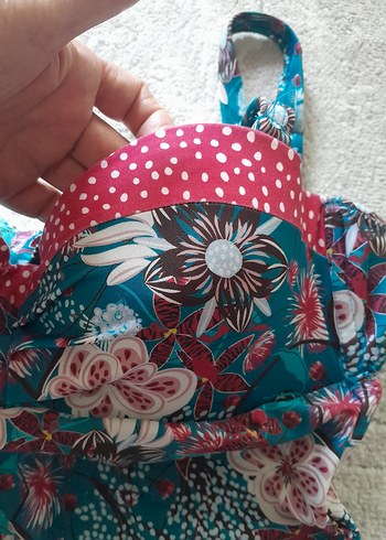Penti Bohem Desenli Turkuaz Kadın Mayo