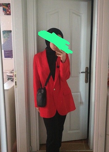 LC Waikiki Kırmızı blazer ceket