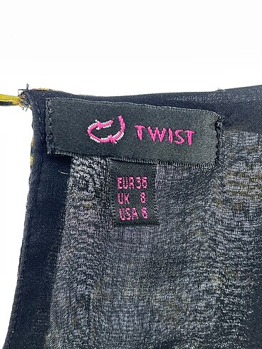 36 Beden çeşitli Renk Twist Kısa Elbise %70 İndirimli.