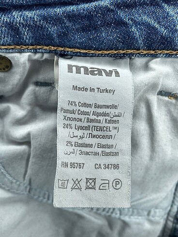 universal Beden mavi Renk Mavi Jeans Jean / Kot %70 İndirimli.