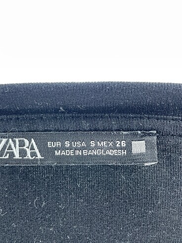 s Beden siyah Renk Zara T-shirt %70 İndirimli.