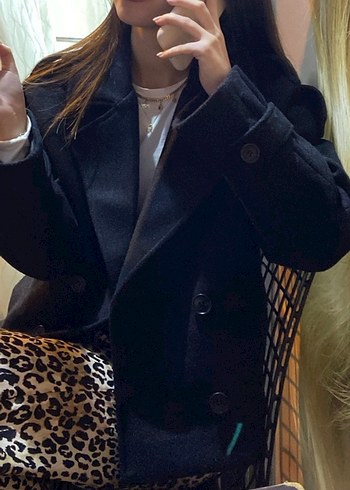 LCW KADIN SİYAH KAŞE KABAN KISA - Görsel 8