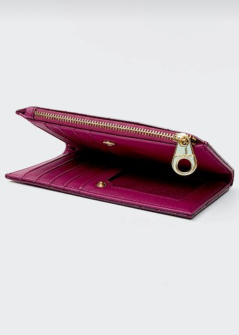 Stradivarius Bordo Cüzdan - Görsel 5