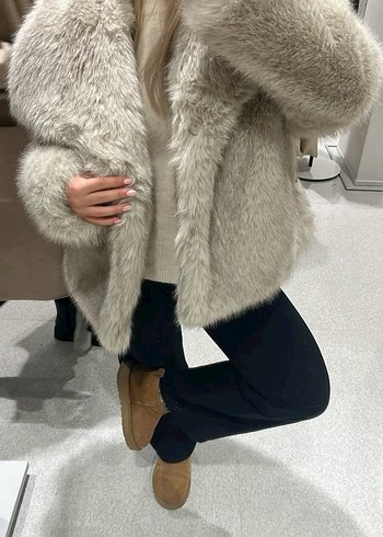 Bej Kürk ZARA muadili - Görsel 3