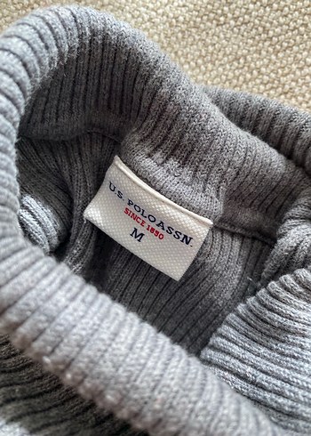 U.S polo boğazlı kazak - Görsel 6