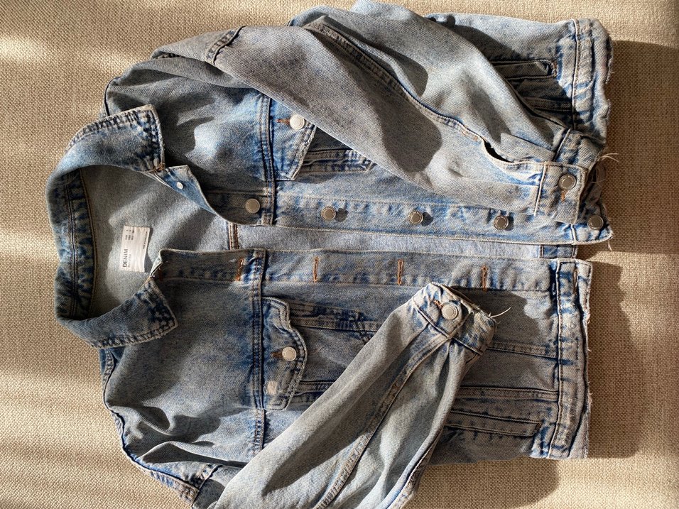 Bershka eskitme oversize kot ceket - Görsel 2