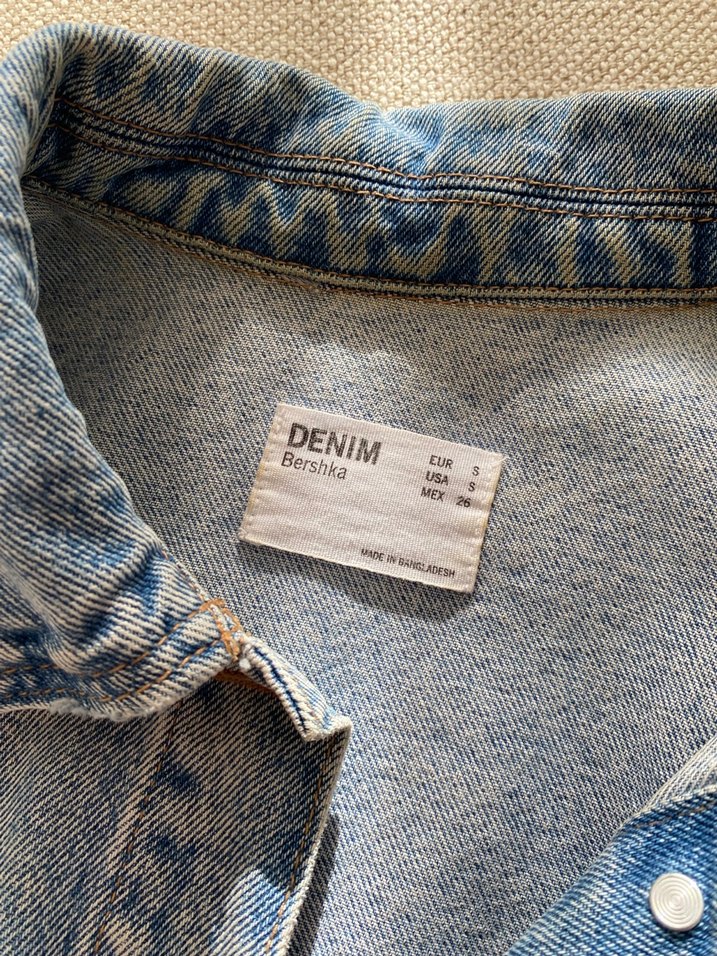 Bershka eskitme oversize kot ceket - Görsel 4