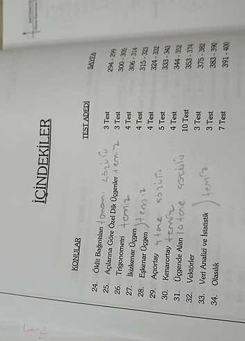 9.sınıf matematik soru bankası  - Görsel 3