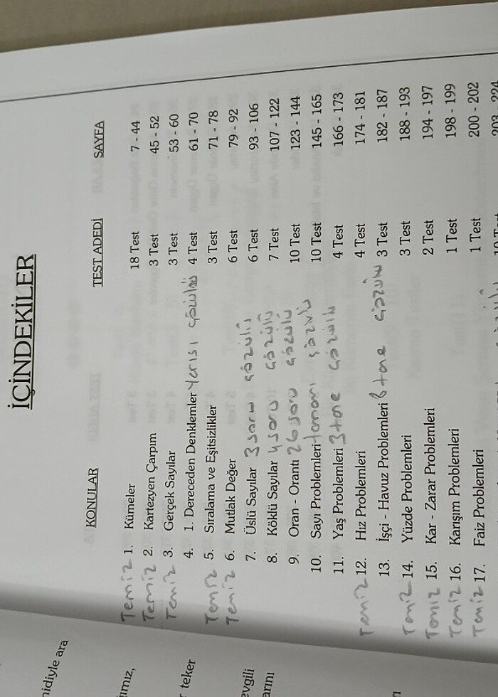 9.sınıf matematik soru bankası  - Görsel 2