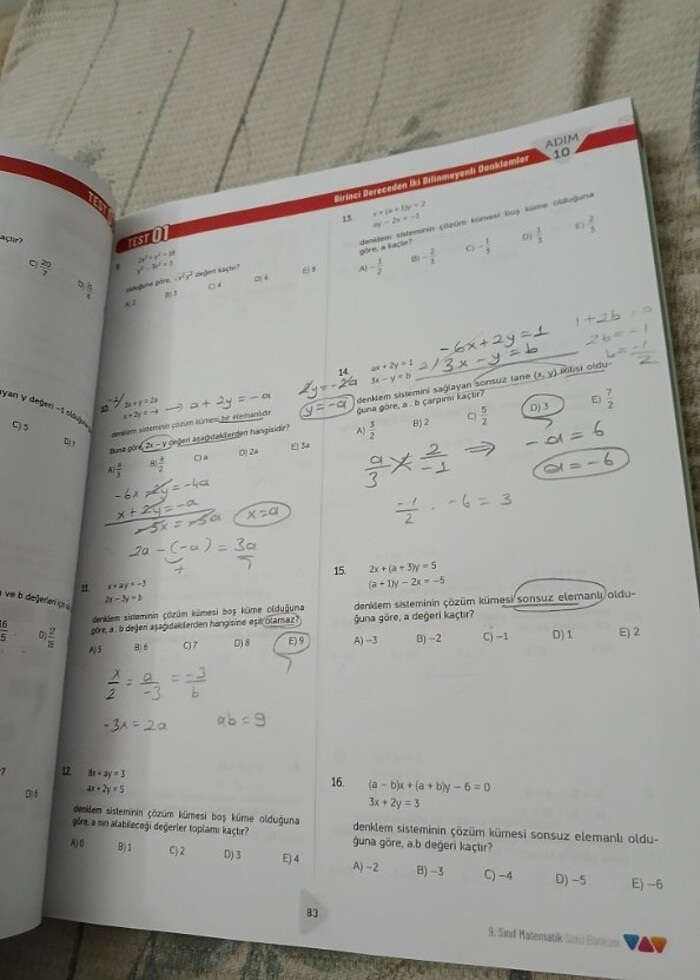 Matematik soru bankadi 9.sinif - Görsel 5