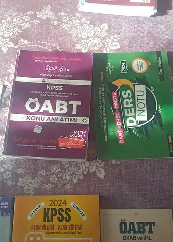 KPSS ÖABT Konu Anlatımı ve Ders Notu Seti 2024 - Görsel 2