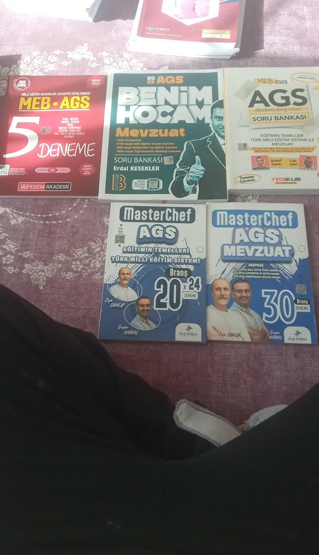 AGS Sınav Hazırlık Kitapları Seti - Görsel 2