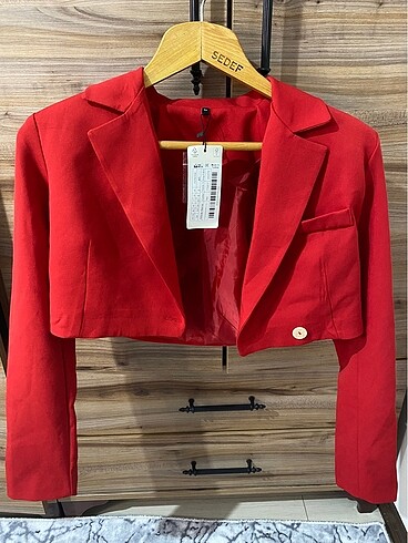 s Beden Blazer ceket crop