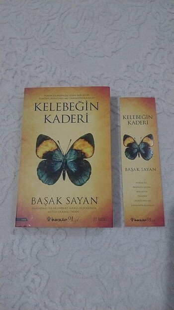 KELEBEĞİN KADERİ (CİLTSİZ,AYRAÇLI)