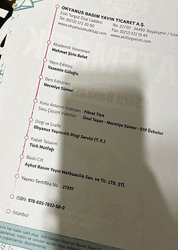  Okyanus TYT Matematik Soru Bankası