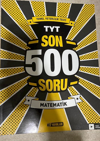  Beden Renk TYT Son 500 Soru Matematik Soru Bankası
