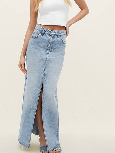 Stradivarius denim etek