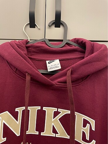 xs Beden bordo Renk Nike eşofman takımı