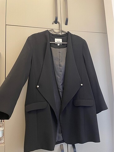 m Beden siyah Renk Koton blazer
