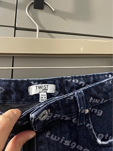 m Beden Twist kot şort