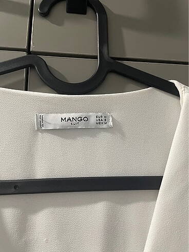 m Beden siyah Renk Mango tulum