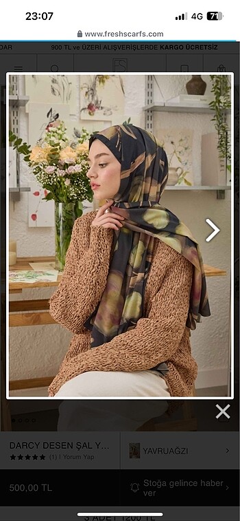 Diğer Fresh scarfs şal