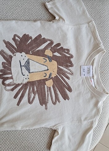 Zara tshirt 12-18 aylik