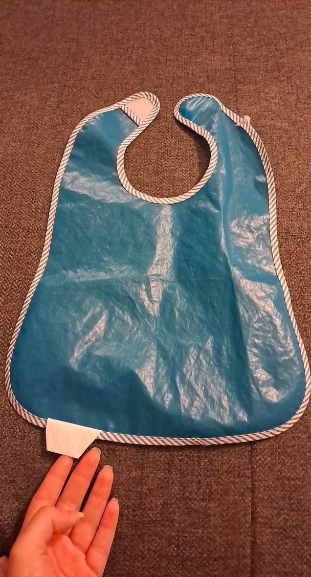 Parlak Mavi Bebek Önlüğü - Görsel 3