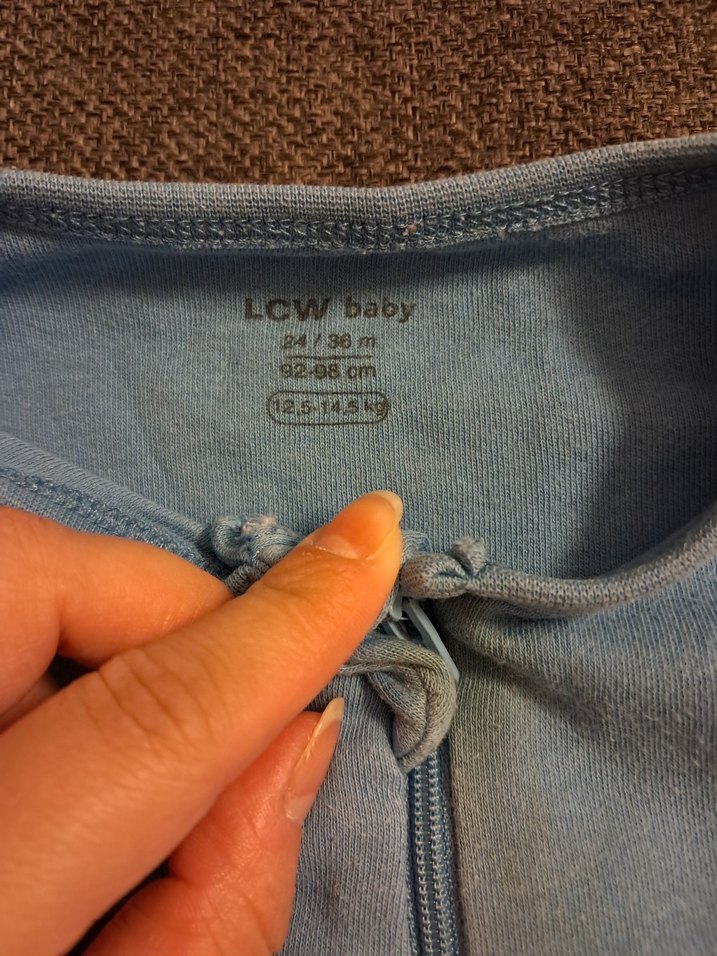 Uzun Kollu Fermuarlı Erkek Bebek Tulum - Görsel 2