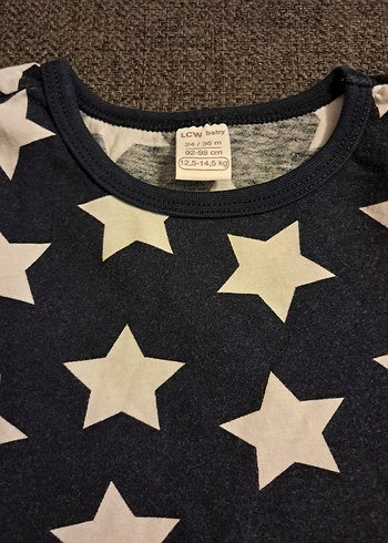 LC Waikiki Yıldız Desenli Erkek Çocuk Pijama Takımı