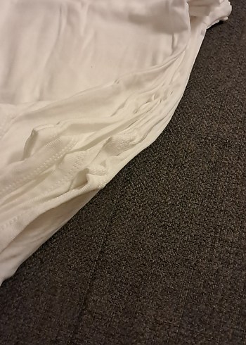 8 adet Beyaz Bebek Kısa Kollu Çıtçıtlı Body - Görsel 5