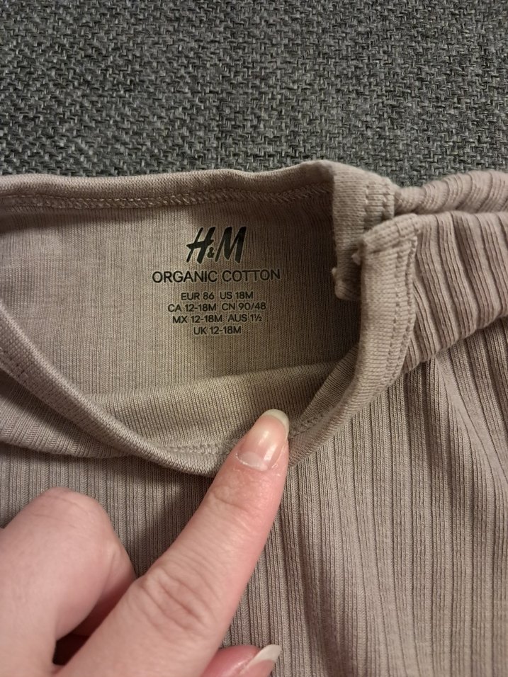 Bej Uzun Kollu Bebek Body - Görsel 2