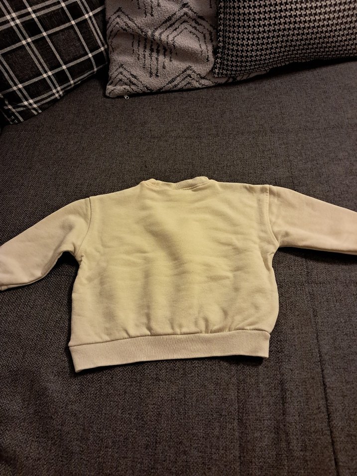 Bej Erkek Çocuk Baskılı Sweatshirt - Görsel 3