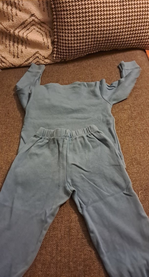 Erkek Çocuk Mavi Bol Kesim Eşofman Takımı - Görsel 4