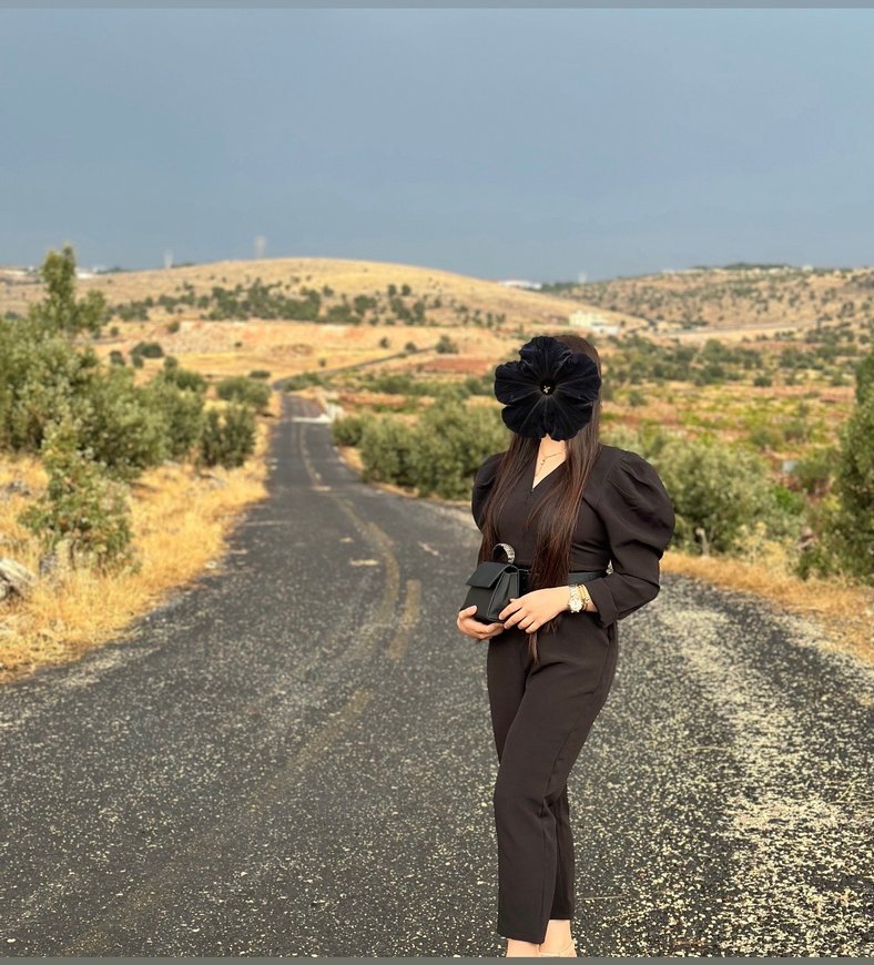 Kadın Siyah Kemerli Uzun Kollu Tulum - Görsel 2