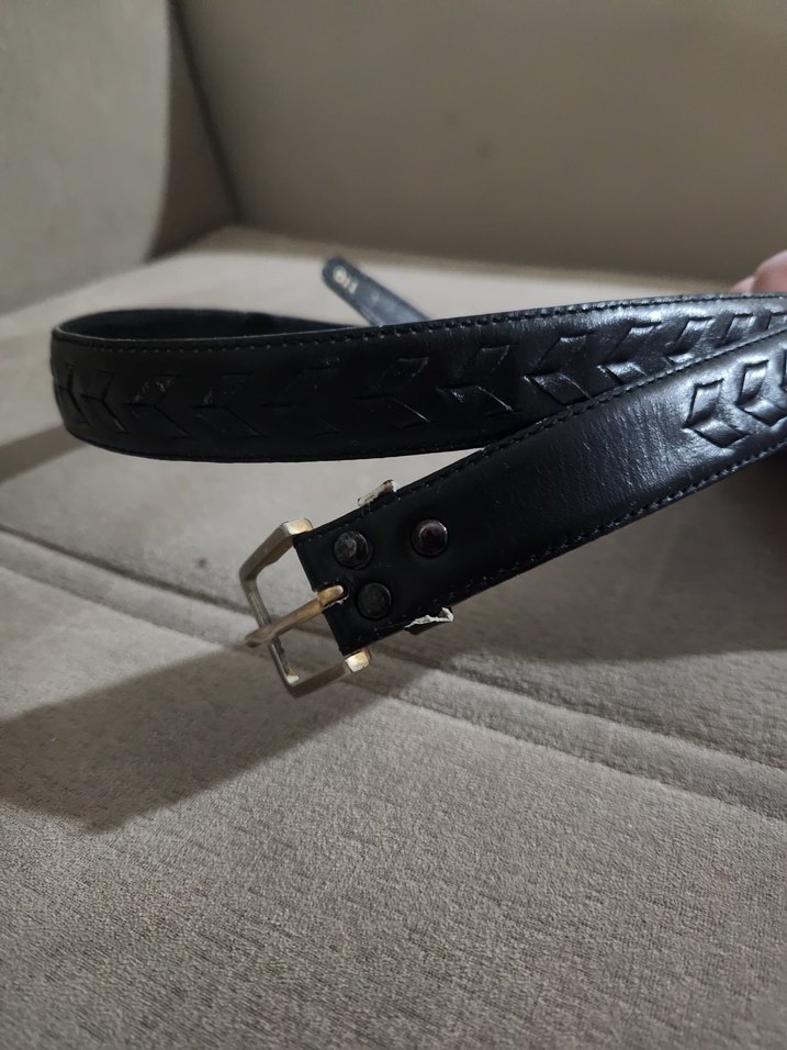 Siyah Deri Tokalı Kadın Kemer - Görsel 3
