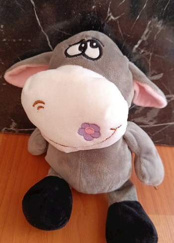 Gri Peluş Oyuncak Koyun