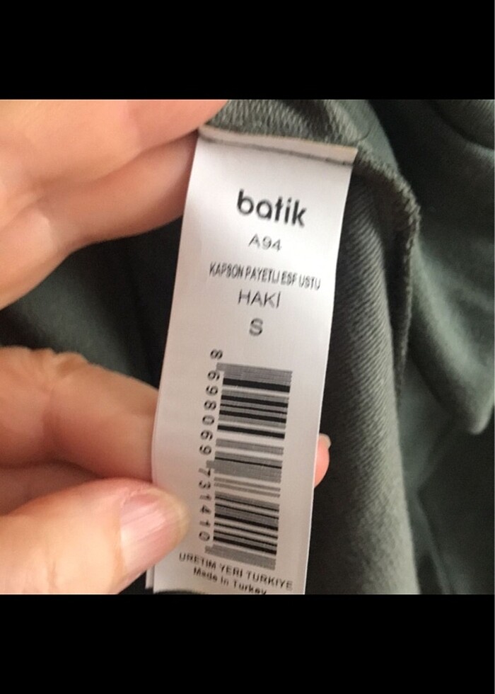 Batik Modal Kadın Eşofman/Hırka - Görsel 5