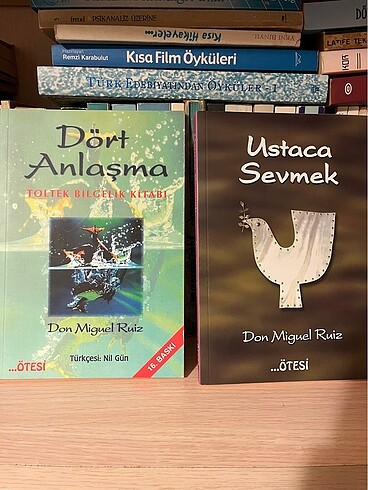 Dört Anlaşma ve Ustaca Sevmek Kitapları