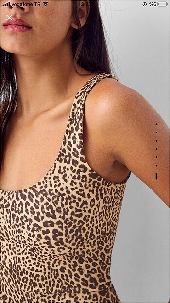 Bershka BERSHKA BODY LEOPARLI